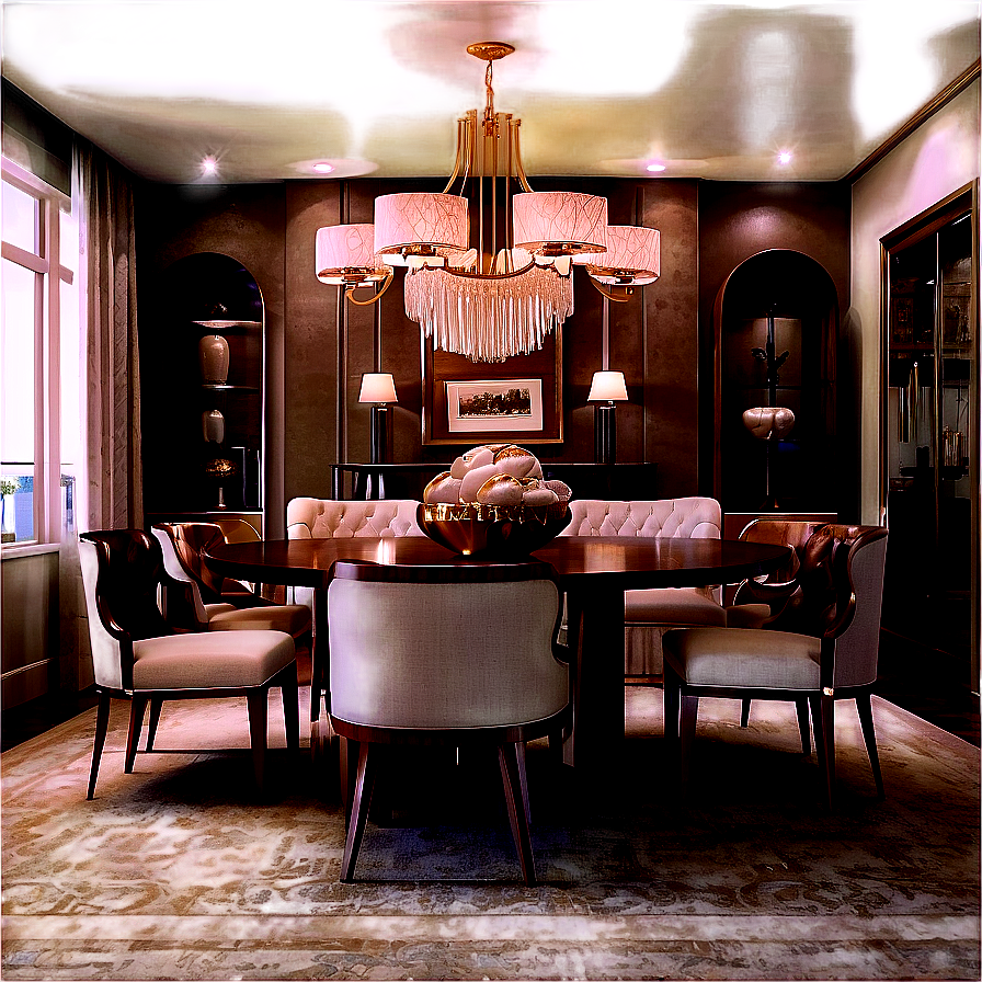 Elegant Dining Room Png 64 PNG Image