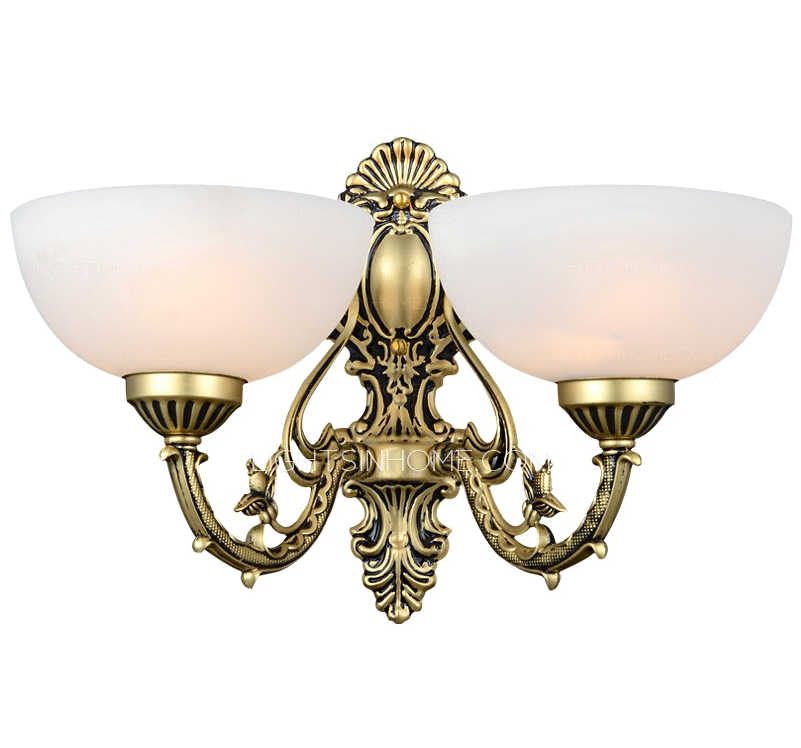 Elegant Dual Sconce Lighting Fixture PNG Image