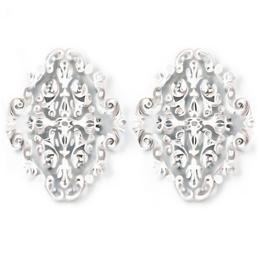 Elegant Filigree Design Png Ydq84 PNG Image