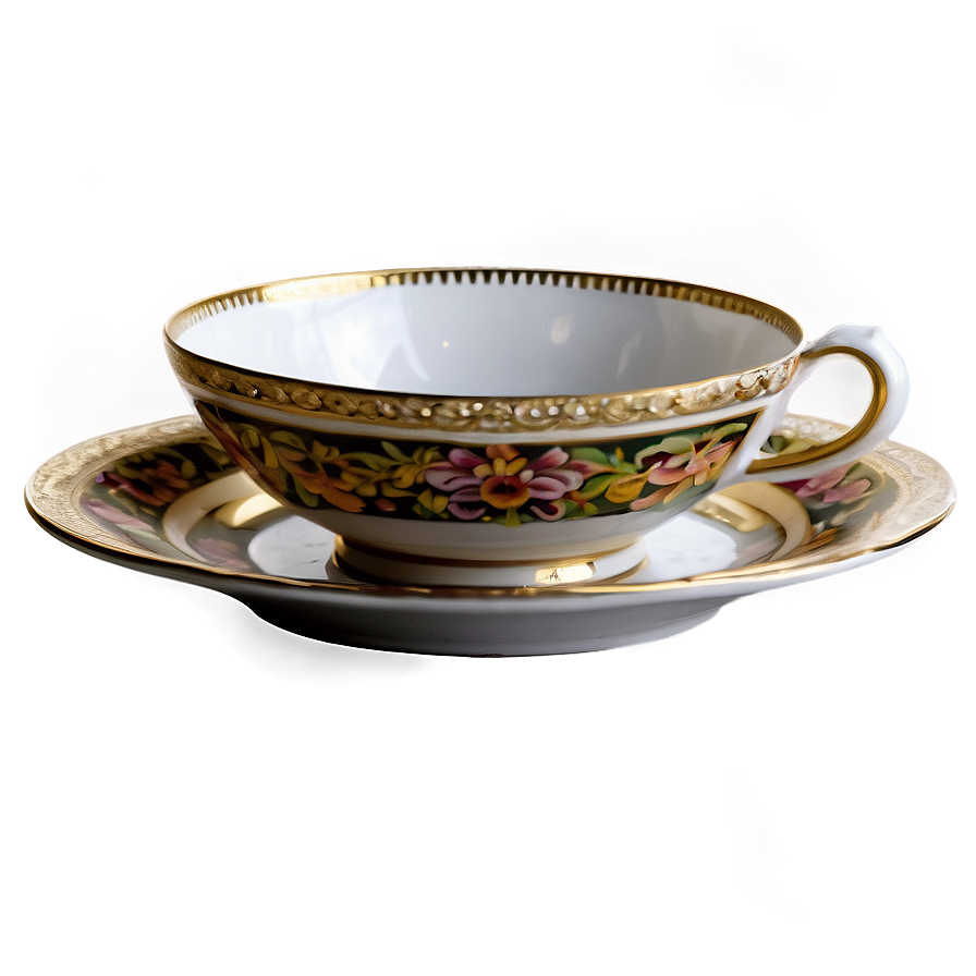 Elegant Fine China Dishes Png 67 PNG Image