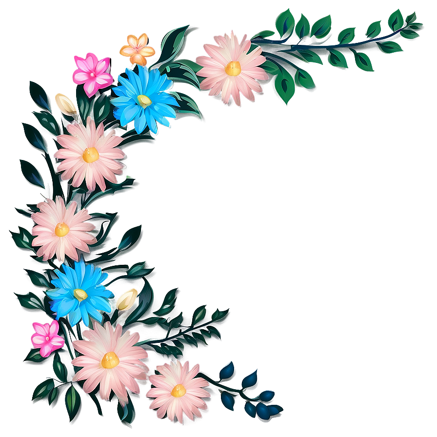 Elegant Floral Design Png Xsu55 PNG Image