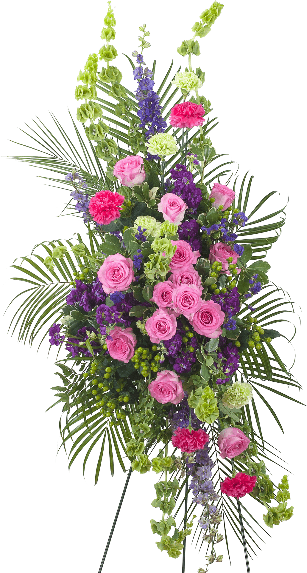 Elegant_ Funeral_ Floral_ Tribute.png PNG Image