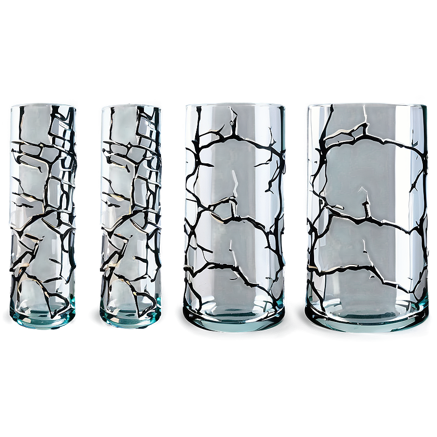 Elegant Glass Crack Png 06122024 PNG Image