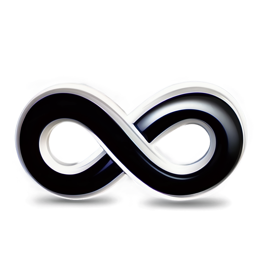 Elegant Infinity Symbol A PNG Image