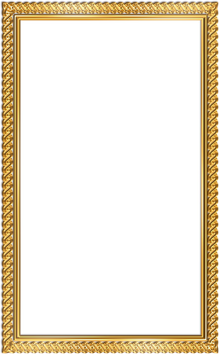 Elegant Invitation Frame PNG Image