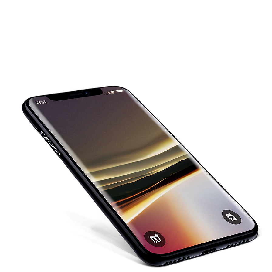 Elegant Iphone X Mockup Png 41 PNG Image