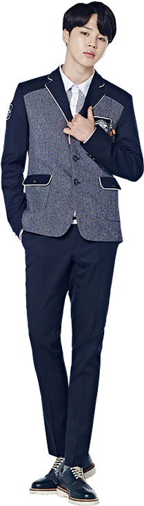 Elegant Manin Blue Suit PNG Image