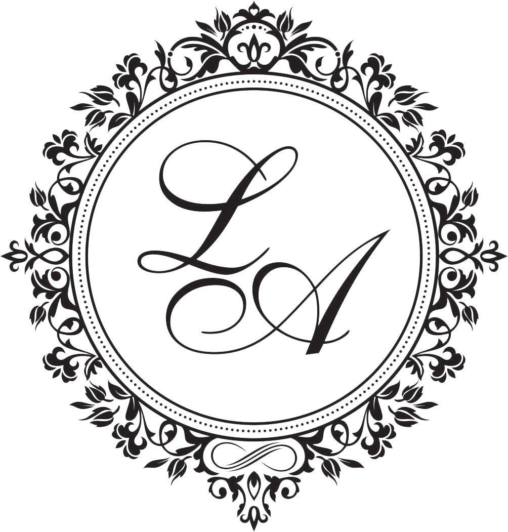 Elegant Monogram Wedding Logo PNG Image