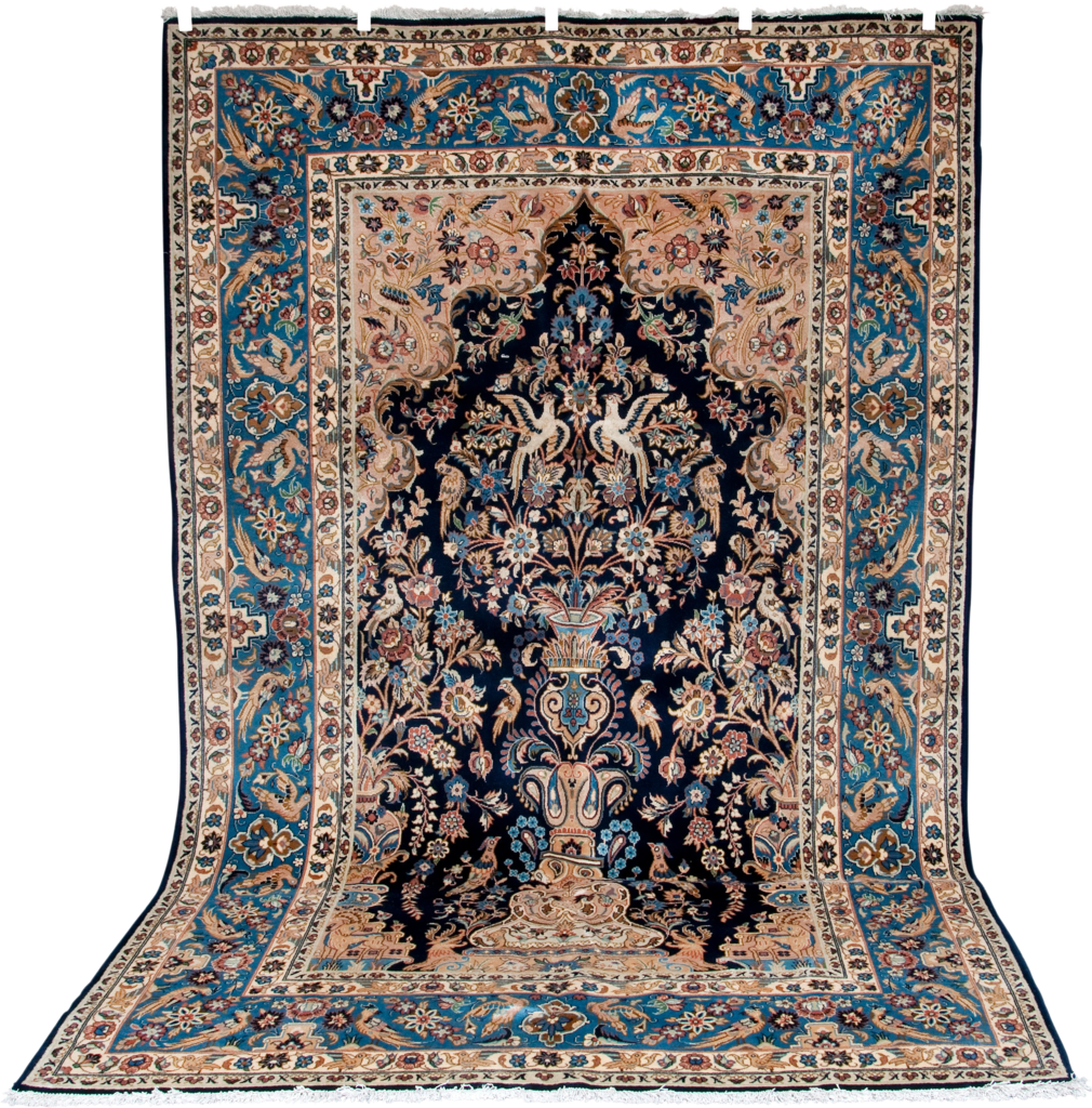 Elegant Persian Carpet Design PNG Image