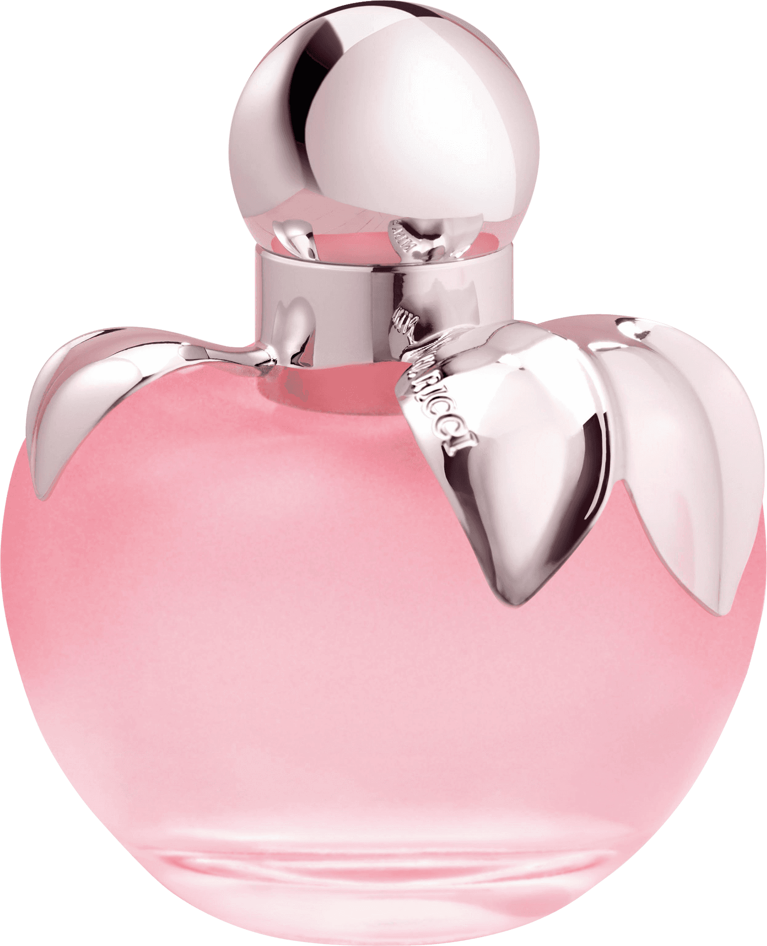 Elegant Pink Perfume Bottle PNG Image