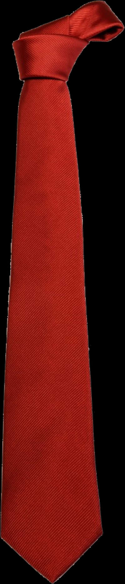 Elegant Red Necktie PNG Image