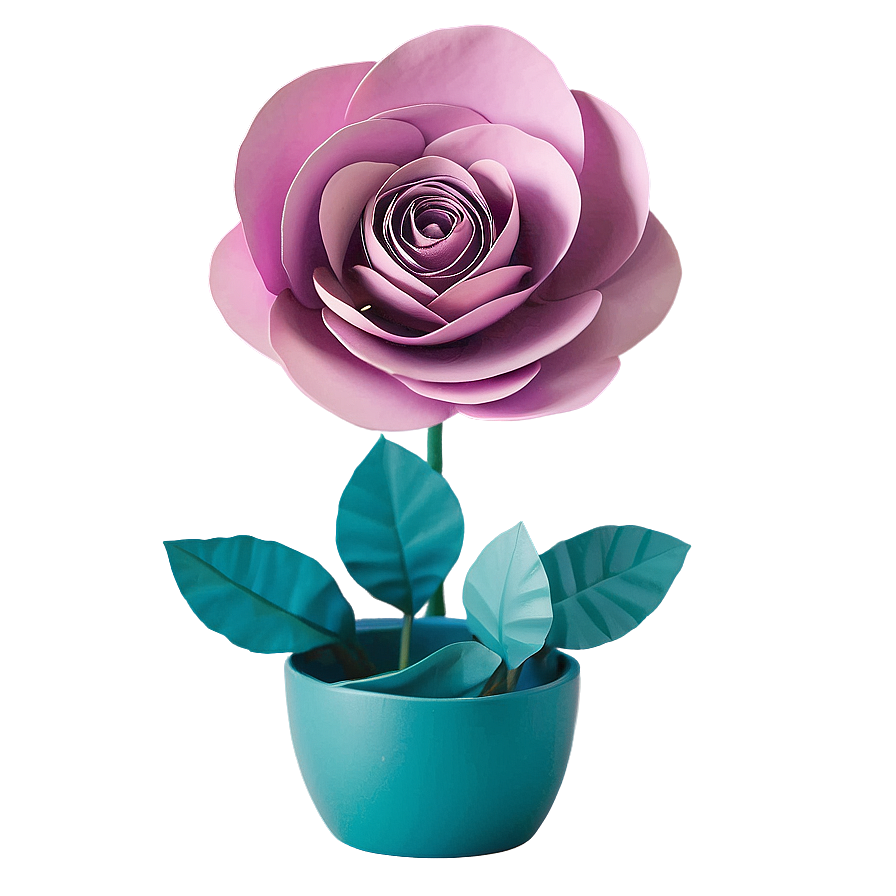 Elegant Rolled Flower Centerpiece Png 06282024 PNG Image