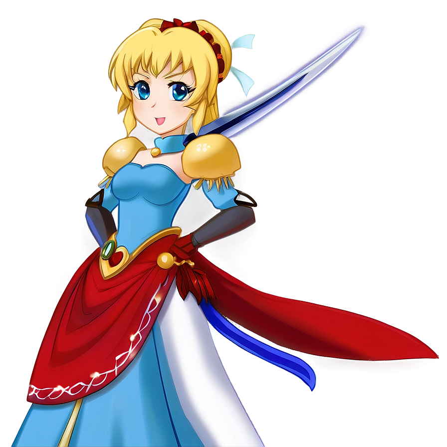 Elegant Saber Princess Png Jli82 PNG Image