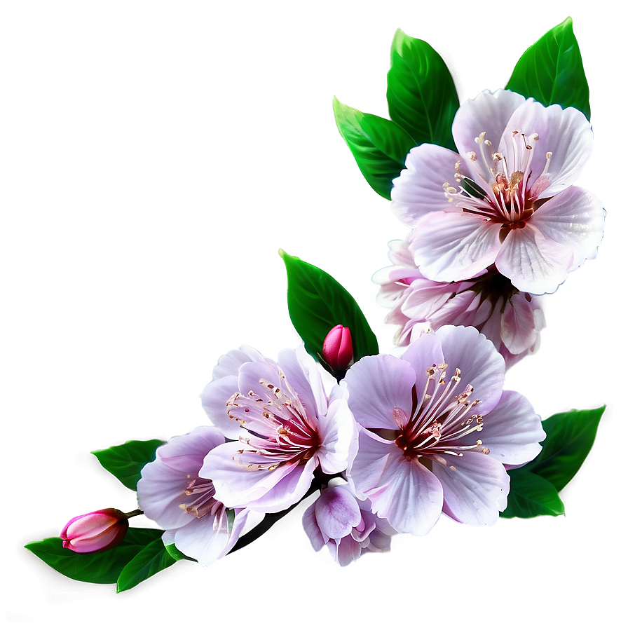 Elegant Sakura Flower Png 06202024 PNG Image