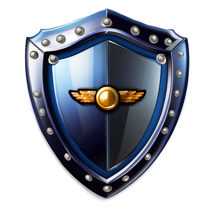 Elegant Shield Vector Creation Png 64 PNG Image