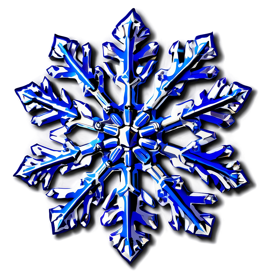 Elegant Snowflake Emblem Png Iqs71 PNG Image