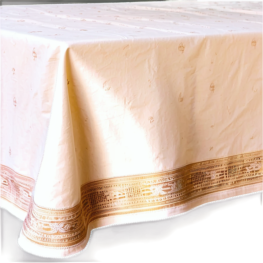 Elegant Table Cloth Png Mjt PNG Image