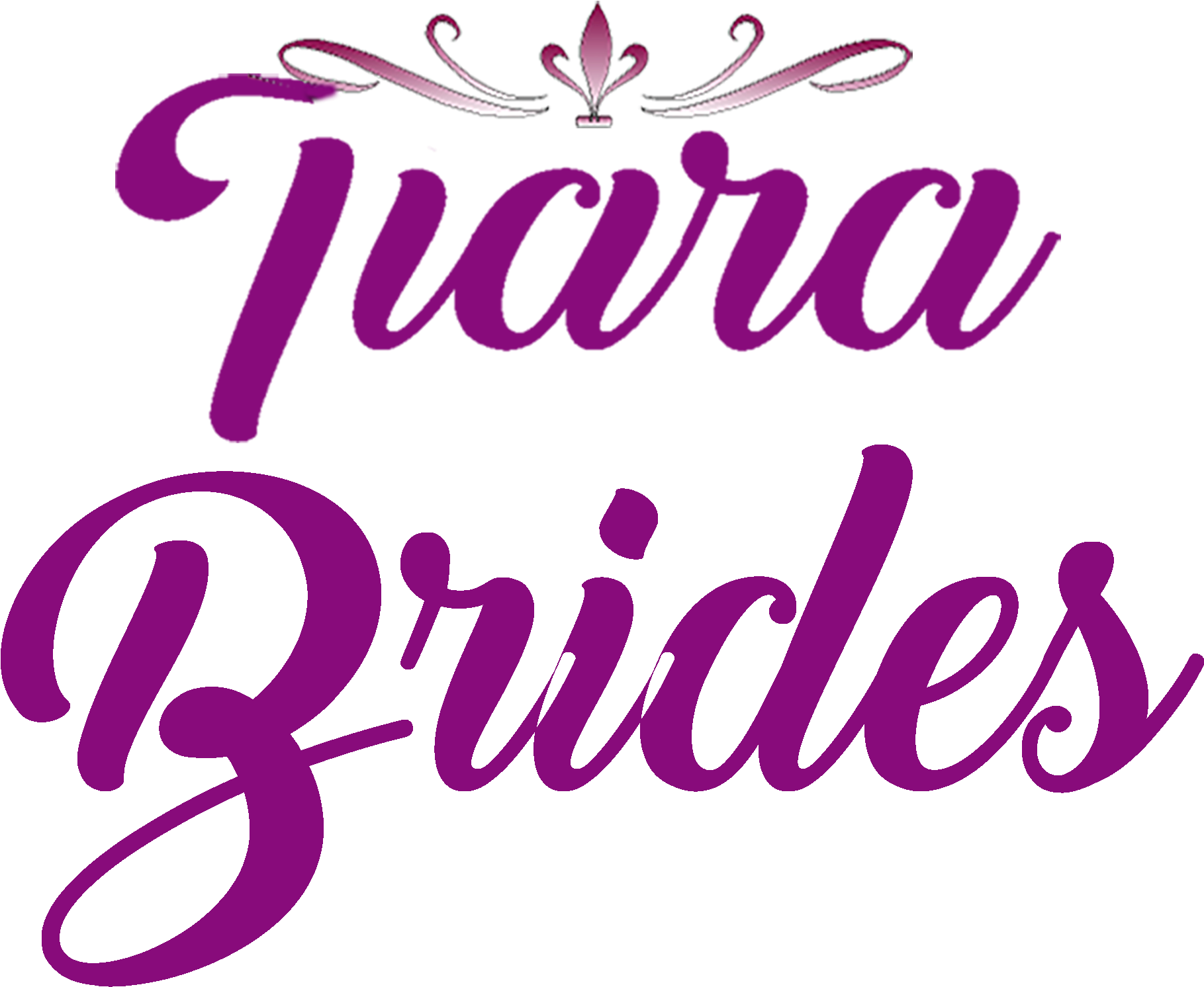 Elegant Tiara Brides Logo PNG Image