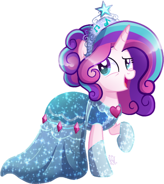 Elegant Unicorn My Little Pony PNG Image