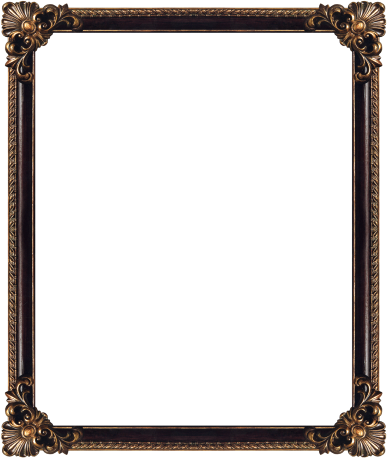 Elegant Vintage Frame PNG Image