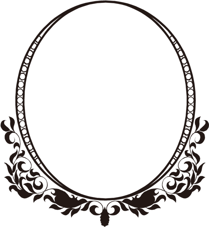 Elegant Vintage Frame Design PNG Image