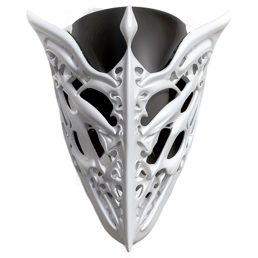 Elegant White Mask Png 90 PNG Image