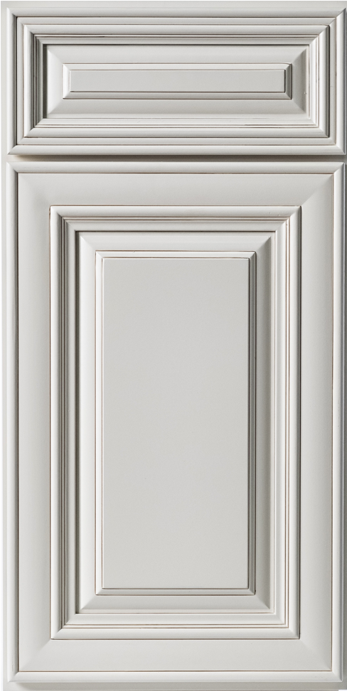 Elegant White Panel Door PNG Image