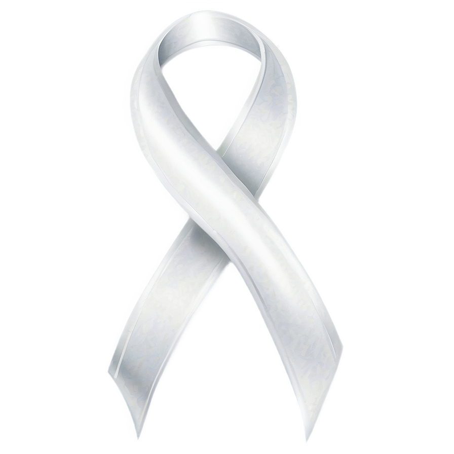 Elegant White Ribbon Png Ubv PNG Image