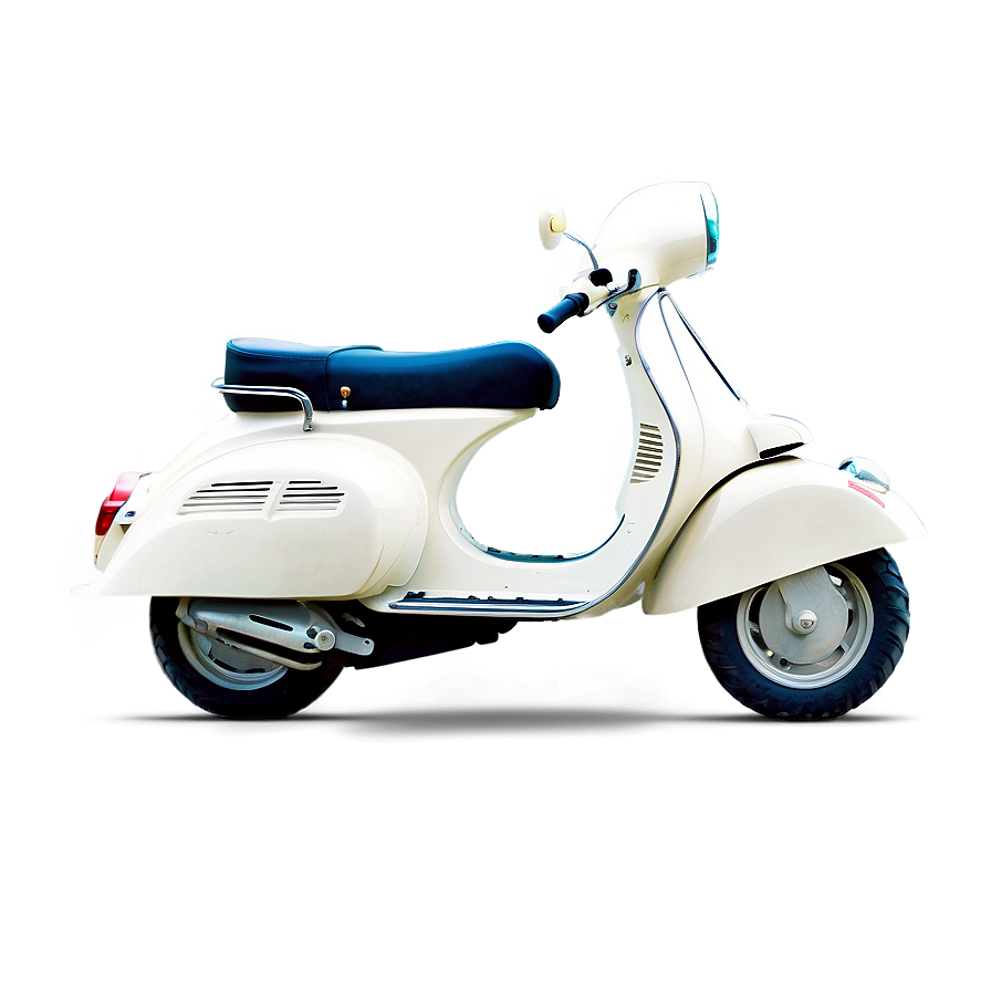 Elegant White Vespa Png Mjq32 PNG Image