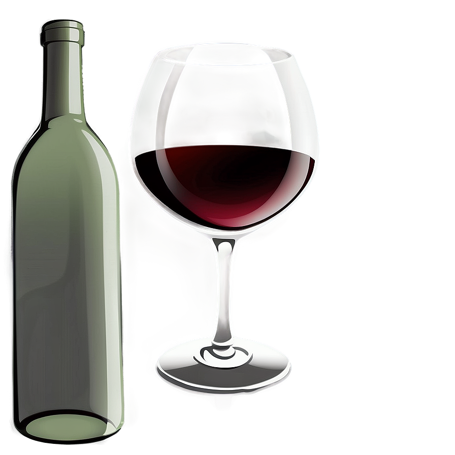 Elegant Wine Glass Clipart Png Xgq69 PNG Image