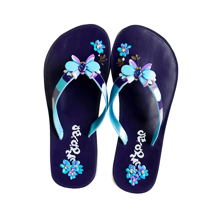 Elegant Women's Flip Flop Png Alf PNG Image