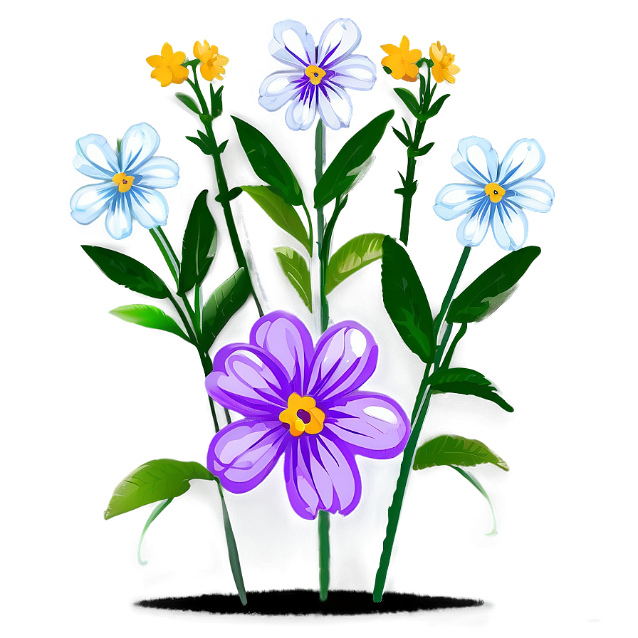 Elementary Flower Png 14 PNG Image