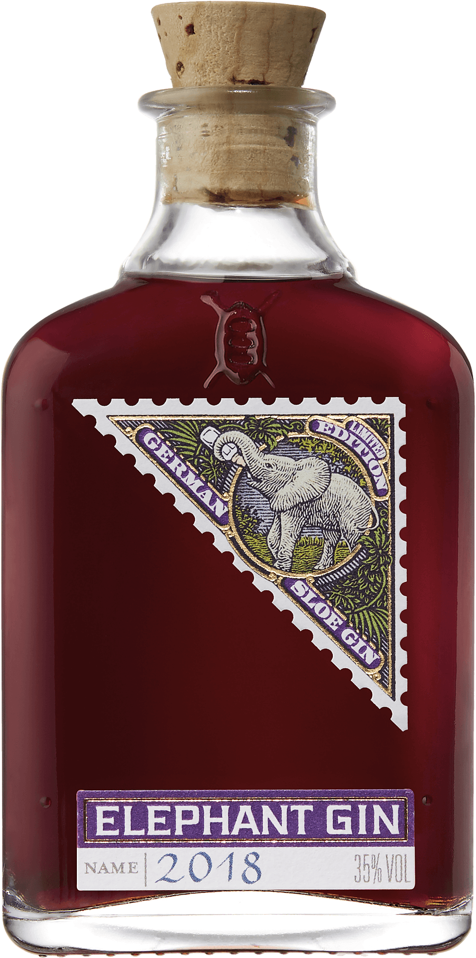 Elephant Gin Bottle2018 PNG Image