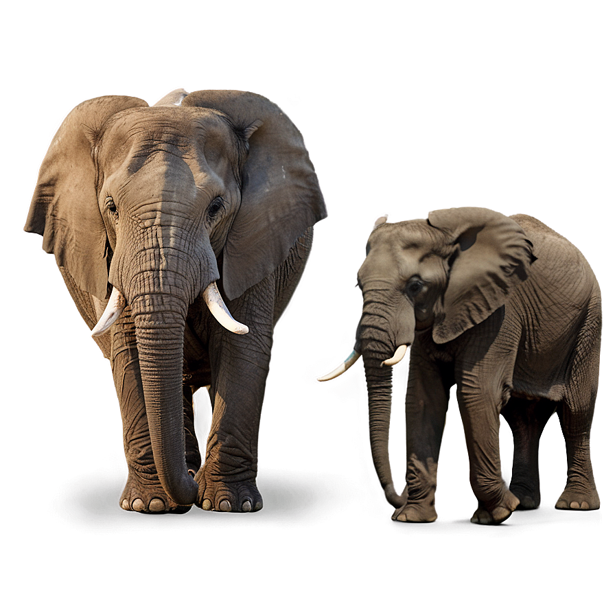 Elephant In Full Moon Night Png Vqf55 PNG Image