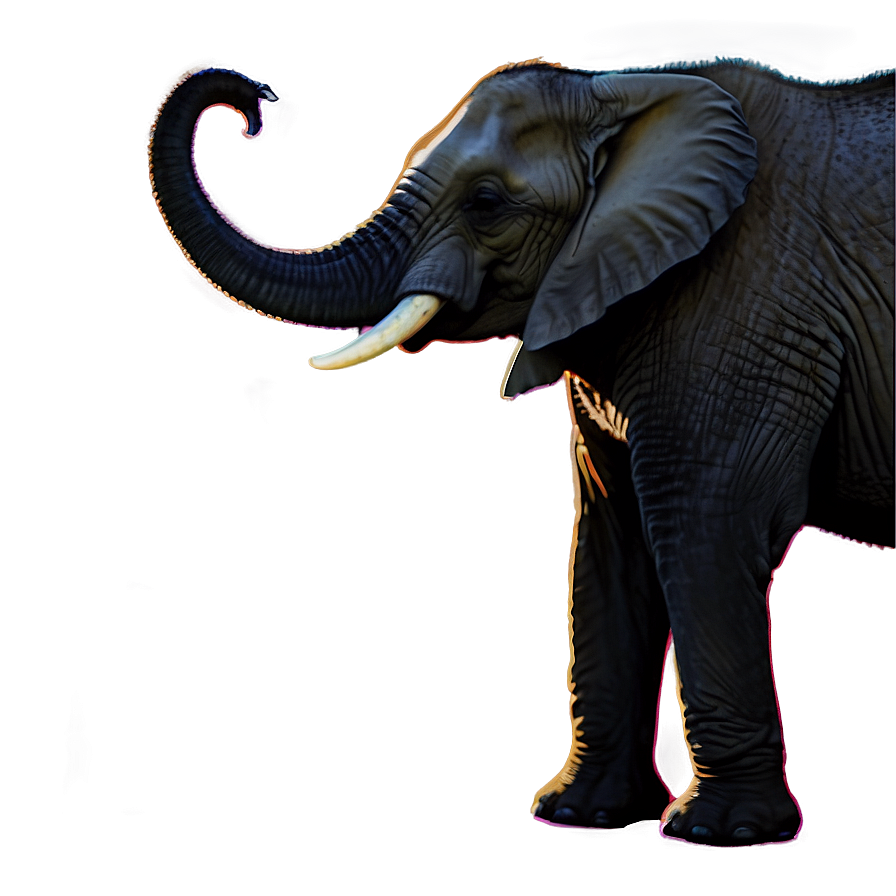 Elephant Silhouette Png Pnn PNG Image