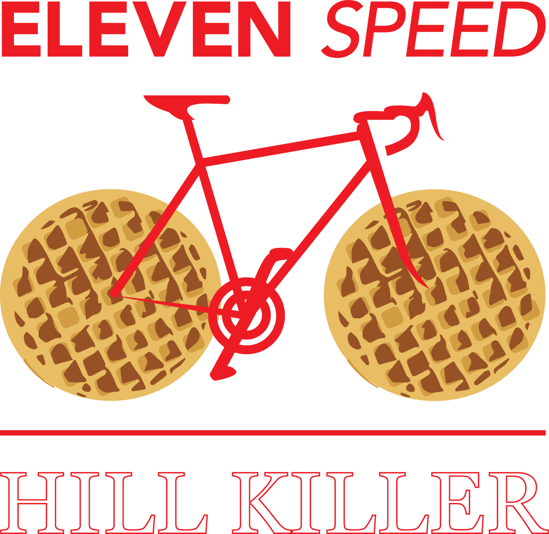 Eleven Speed Hill Killer Graphic PNG Image