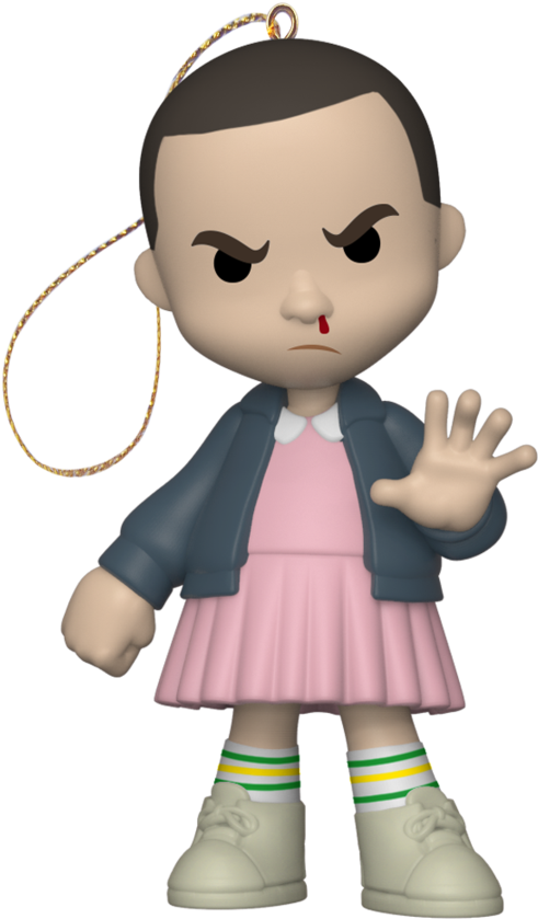 Eleven Stranger Things Figure PNG Image