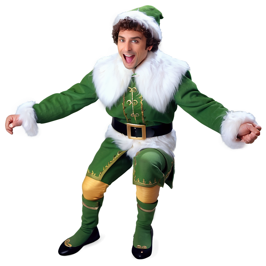 Elf Body In Action Png Ctt93 PNG Image