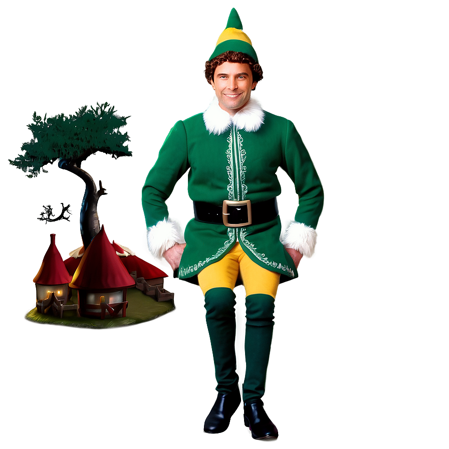 Elf On Magical Journey Png Fgb96 PNG Image