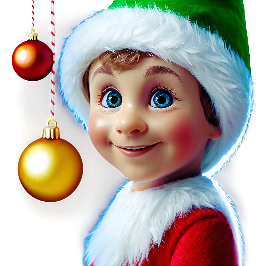 Elf Shelf Christmas Cheer Png 05242024 PNG Image