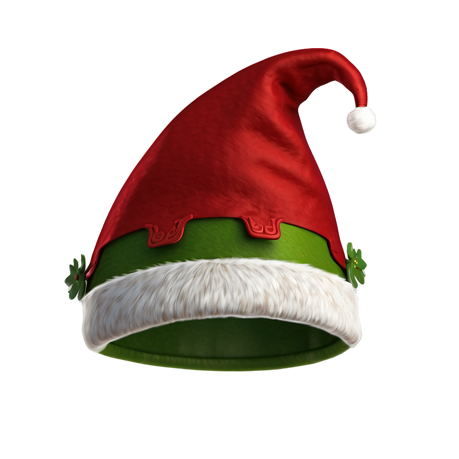 Elf Style Christmas Hat Png Vyo PNG Image