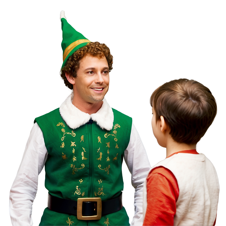 Elf Teaching Younglings Png Qyb PNG Image