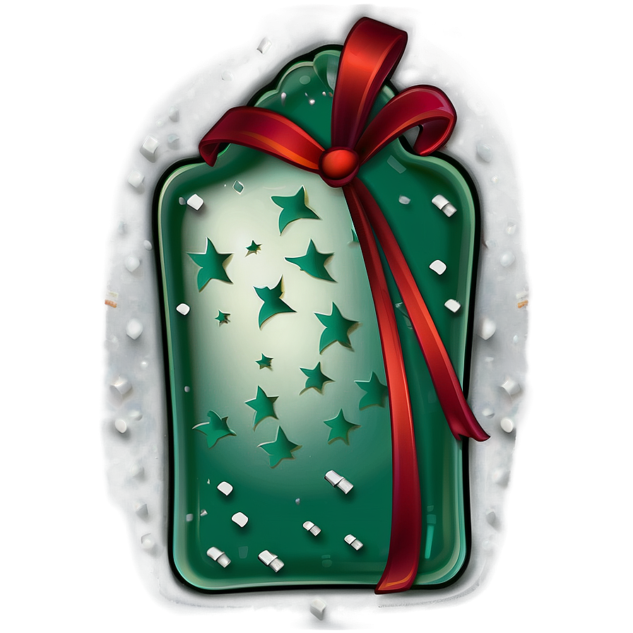 Elf Workshop Gift Tag Png Rbu61 PNG Image