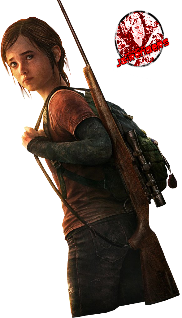 Ellie The Lastof Us Render PNG Image