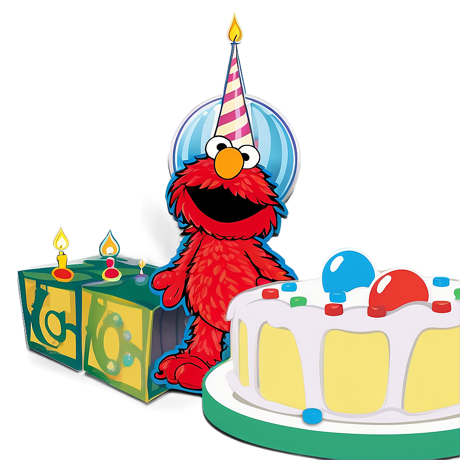 Elmo Birthday Party Themes Png 06132024 PNG Image