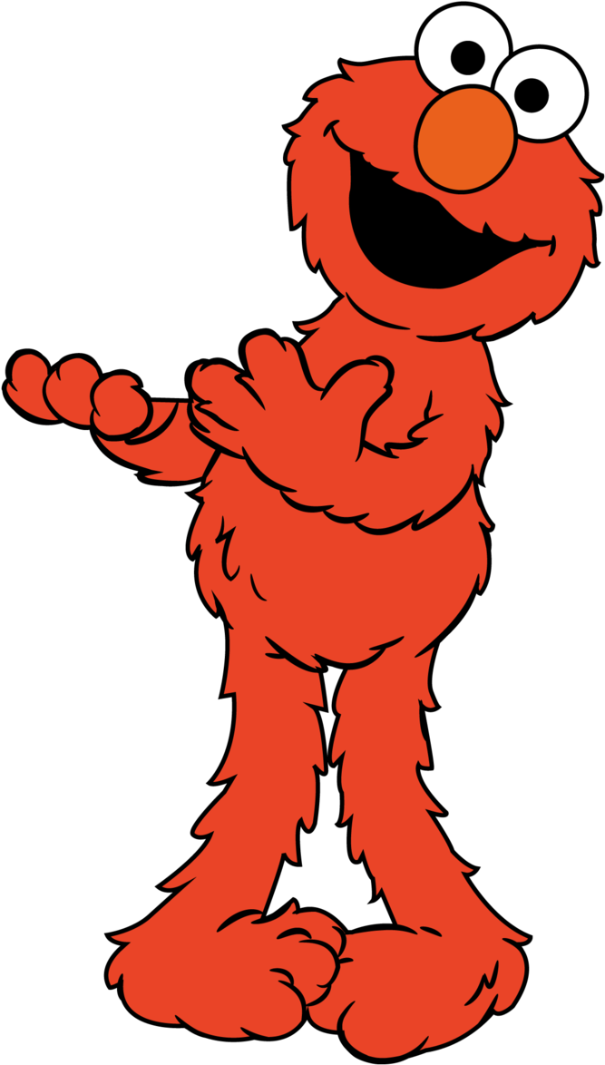 Elmo Character Illustration PNG Image