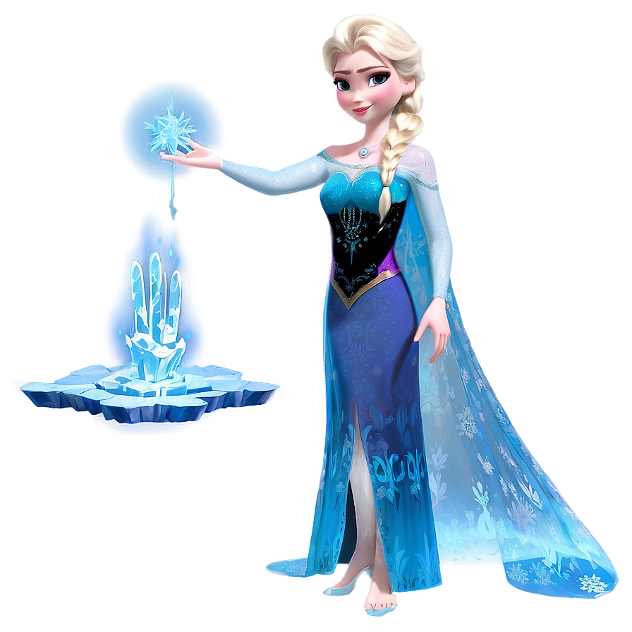 Elsa Ice Powers Png 05032024 PNG Image