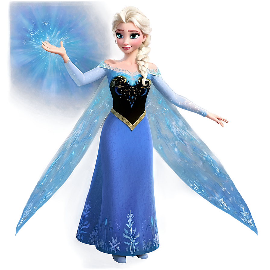 Elsa Winter Magic Aura Png 05212024 PNG Image