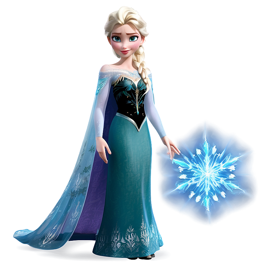 Elsa Winter Magic Aura Png 05212024 PNG Image