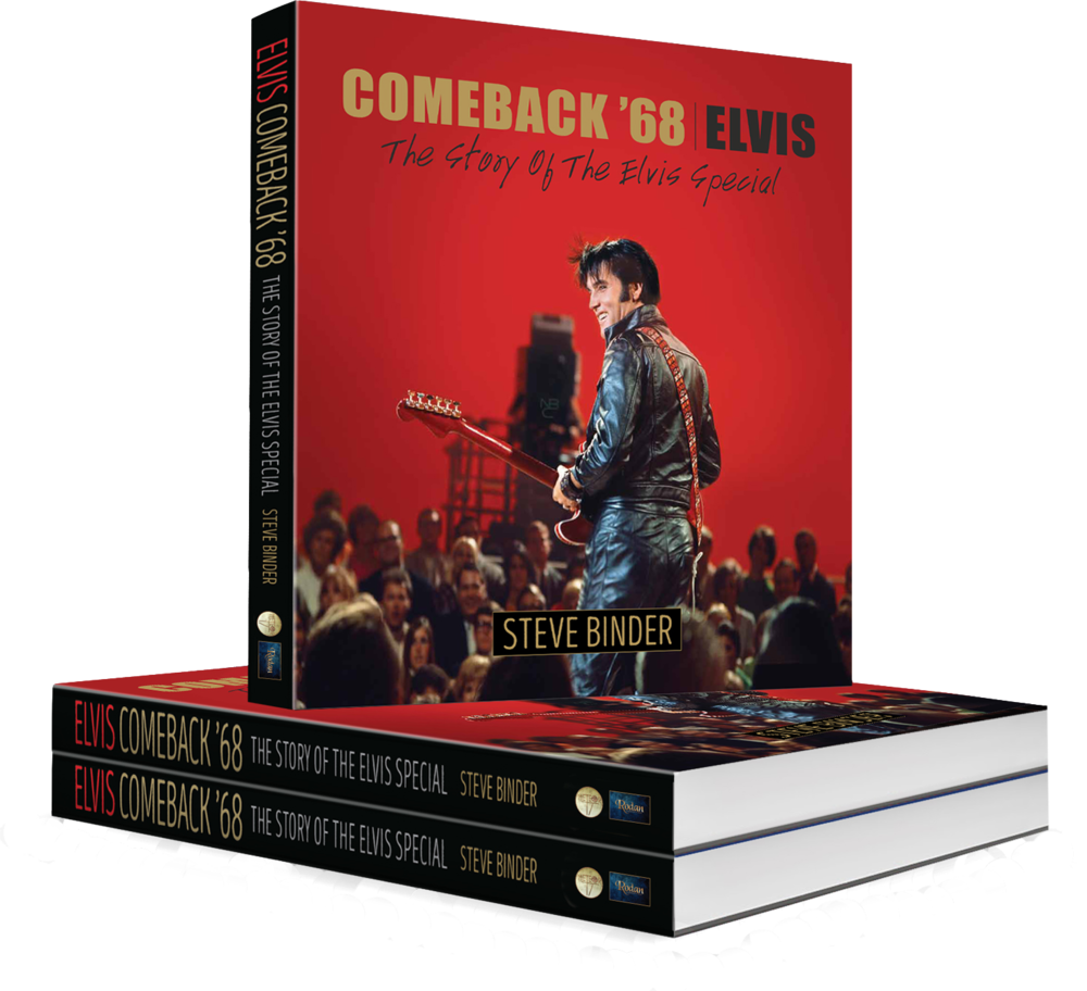 Elvis Comeback68 Book Cover PNG Image